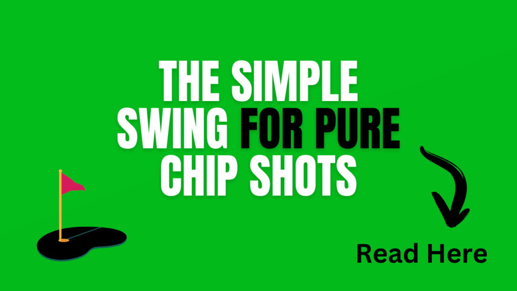 simple chip shot technique